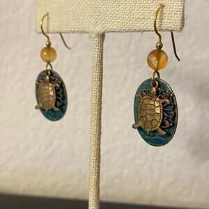 Beautiful Sea Turtle Earrings